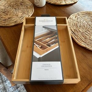 Bamboo Utensil Organizer